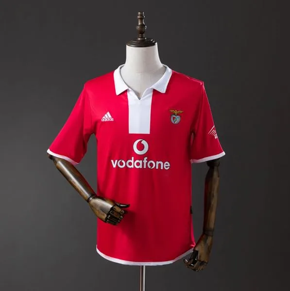 Camiseta de fútbol SL Benfica 2004/05 LOCAL MANGA CORTA VERSION FAN